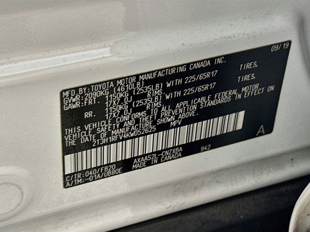 used 2019 Toyota RAV4 car, priced at $20,997