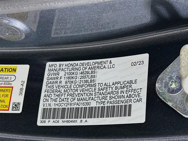 used 2023 Honda Accord Hybrid car, priced at $28,496