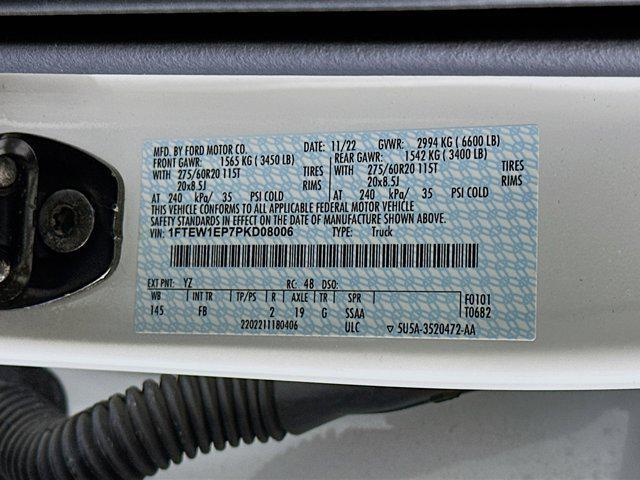 used 2023 Ford F-150 car, priced at $38,197