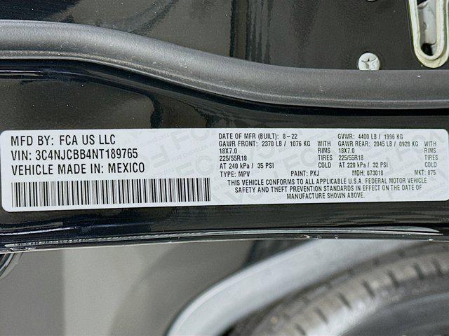 used 2022 Jeep Compass car, priced at $16,996