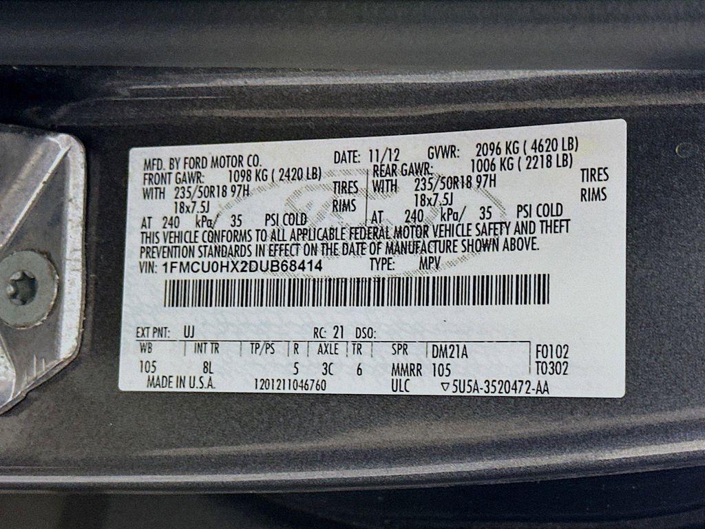 used 2013 Ford Escape car, priced at $6,496
