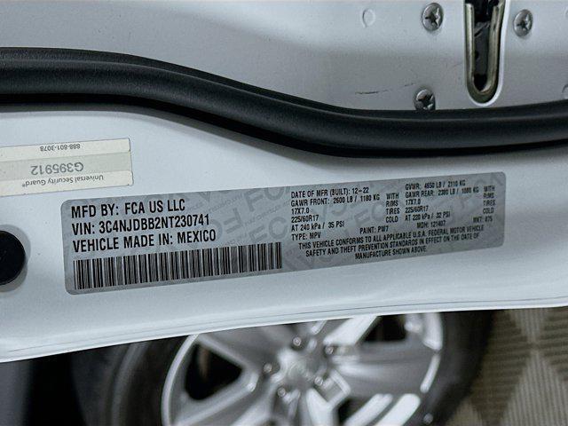 used 2022 Jeep Compass car, priced at $20,996