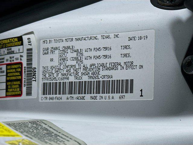 used 2020 Toyota Tacoma car, priced at $18,987