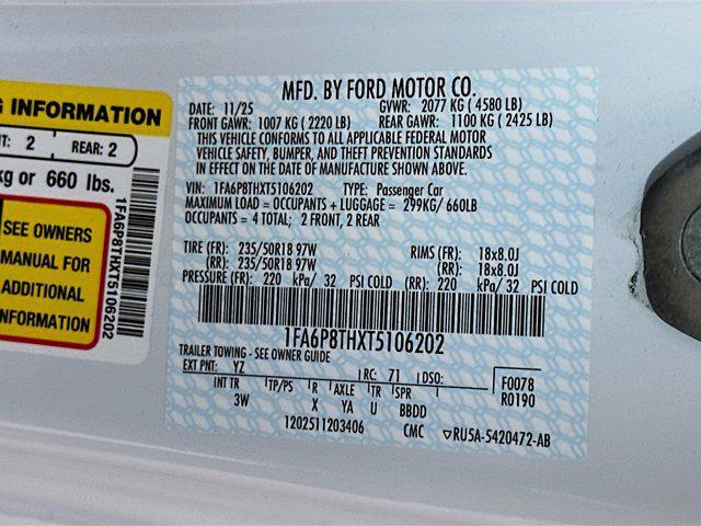 used 2026 Ford Mustang car, priced at $31,997