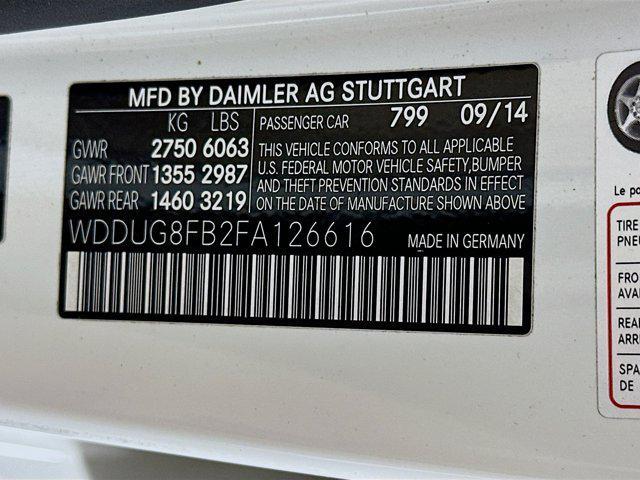 used 2015 Mercedes-Benz S-Class car, priced at $21,996