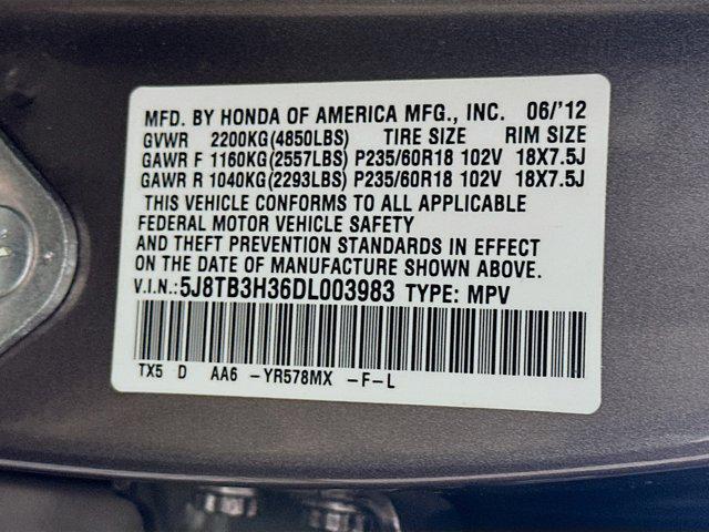 used 2013 Acura RDX car, priced at $13,397