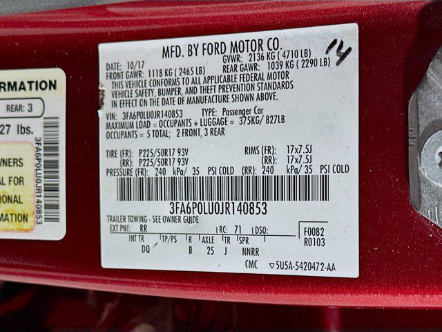 used 2018 Ford Fusion Hybrid car, priced at $11,697