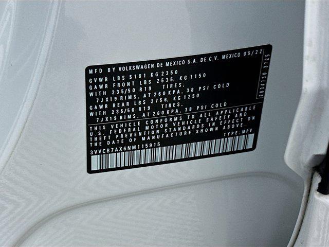 used 2022 Volkswagen Tiguan car, priced at $22,487