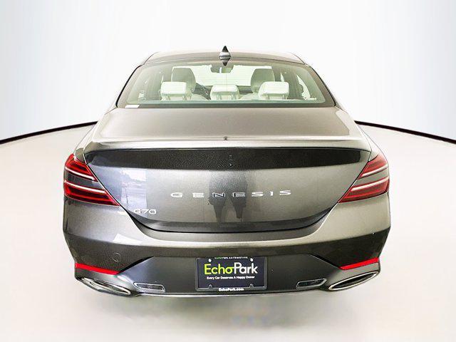 used 2025 Genesis G70 car, priced at $27,496