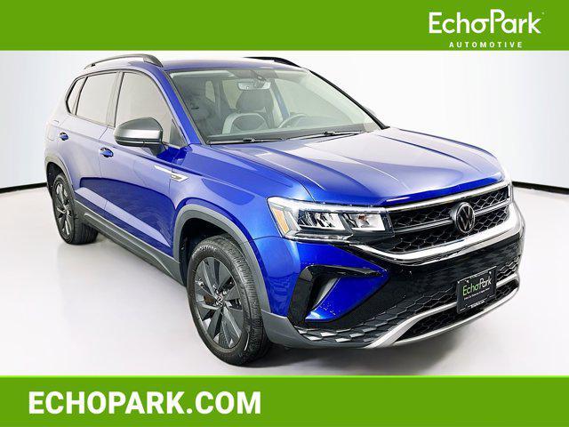 used 2023 Volkswagen Taos car, priced at $17,397