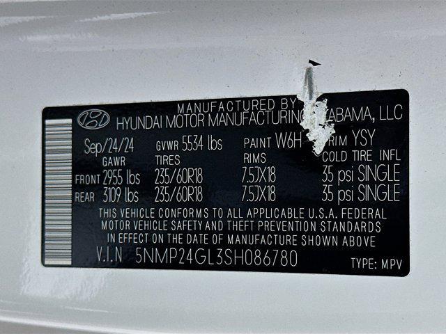 used 2025 Hyundai Santa Fe car, priced at $27,996