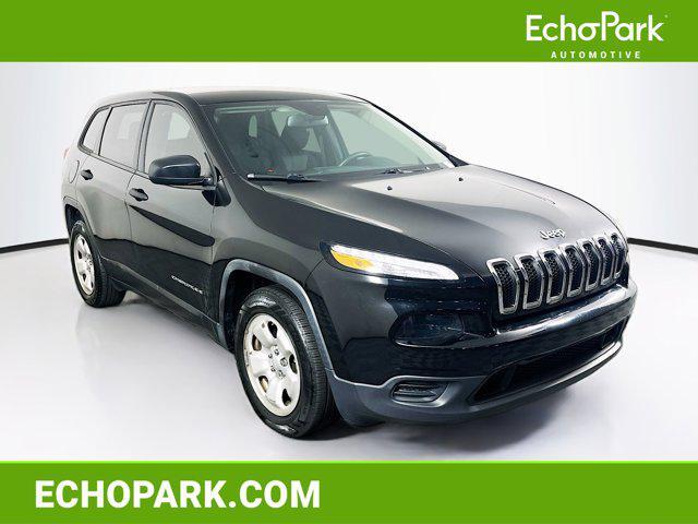 used 2017 Jeep Cherokee car, priced at $10,996