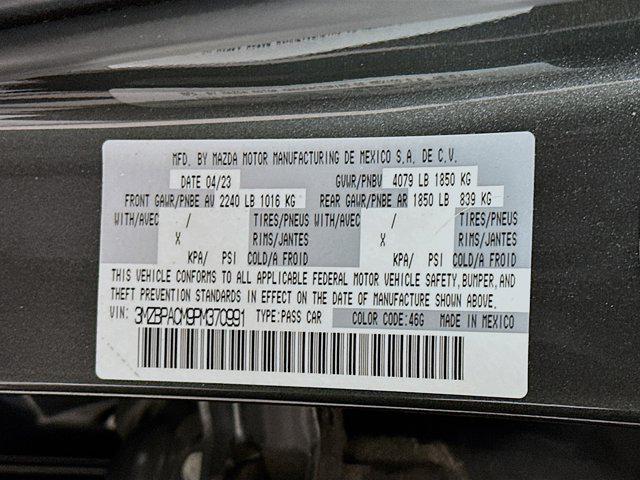 used 2023 Mazda Mazda3 car, priced at $19,496