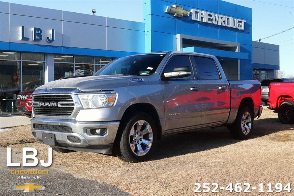 used 2021 Ram 1500 car, priced at $31,500