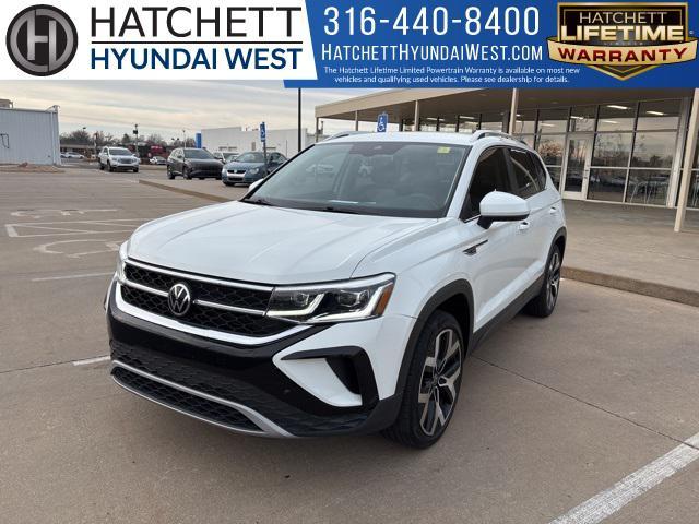used 2022 Volkswagen Taos car, priced at $18,999