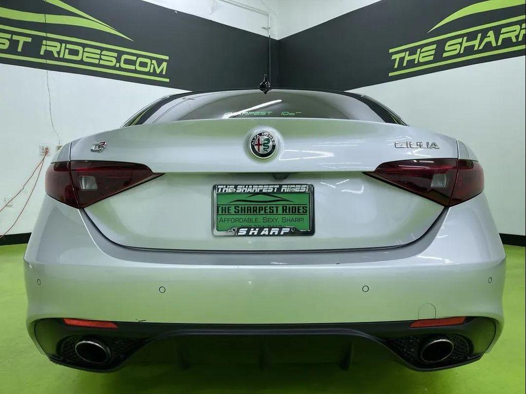 used 2018 Alfa Romeo Giulia car, priced at $13,988