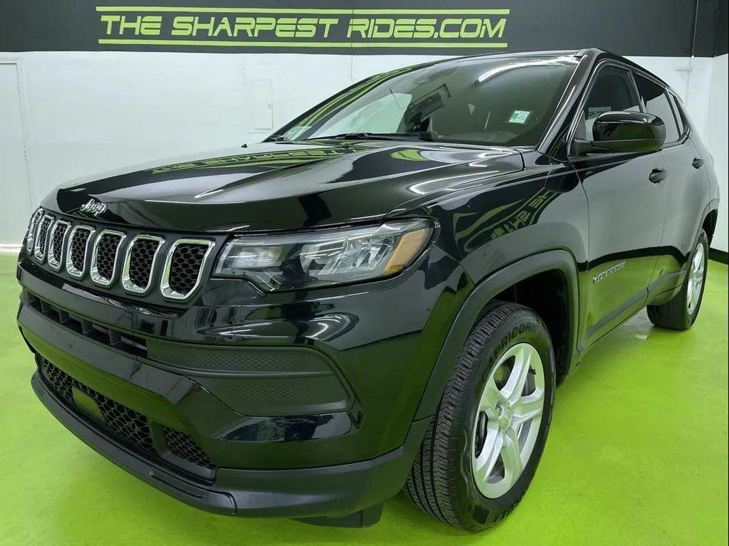 used 2024 Jeep Compass car, priced at $21,988