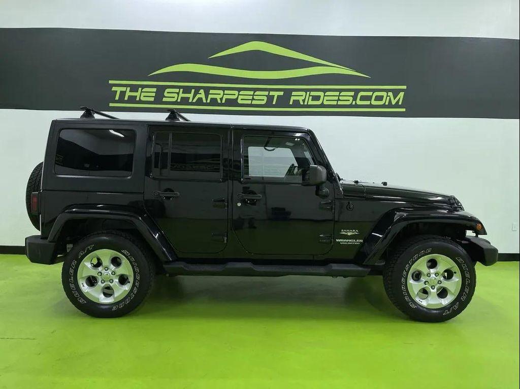 used 2014 Jeep Wrangler Unlimited car, priced at $15,500