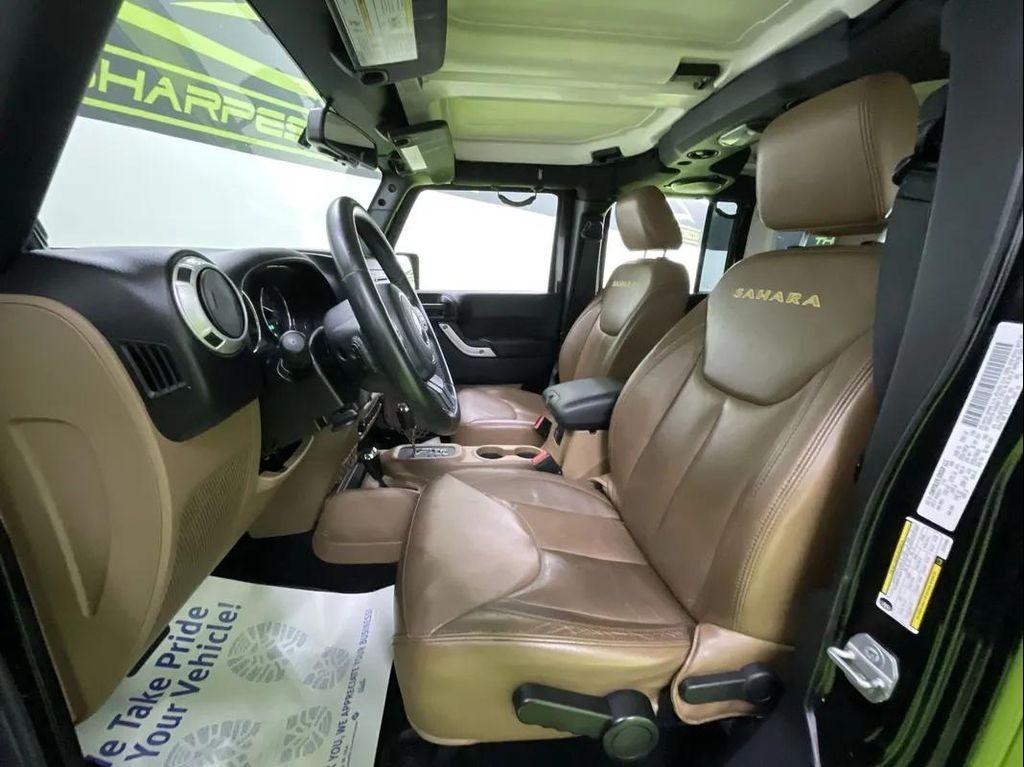 used 2014 Jeep Wrangler Unlimited car, priced at $15,500