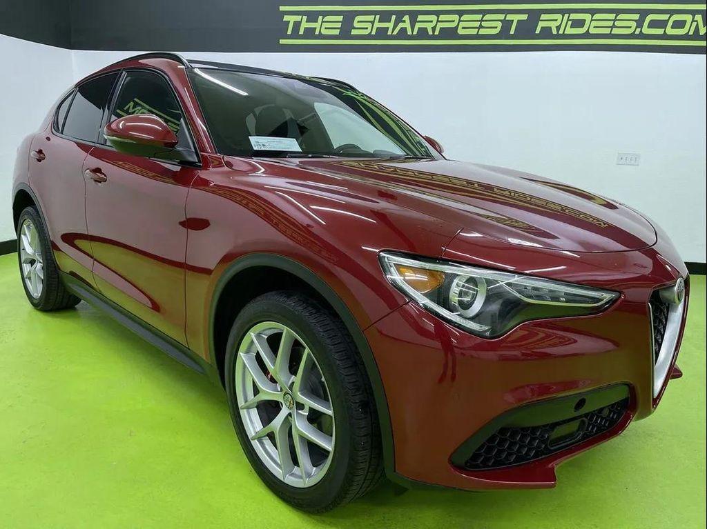 used 2018 Alfa Romeo Stelvio car, priced at $16,488