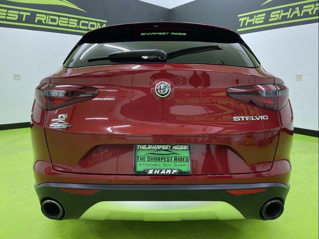 used 2018 Alfa Romeo Stelvio car, priced at $16,488
