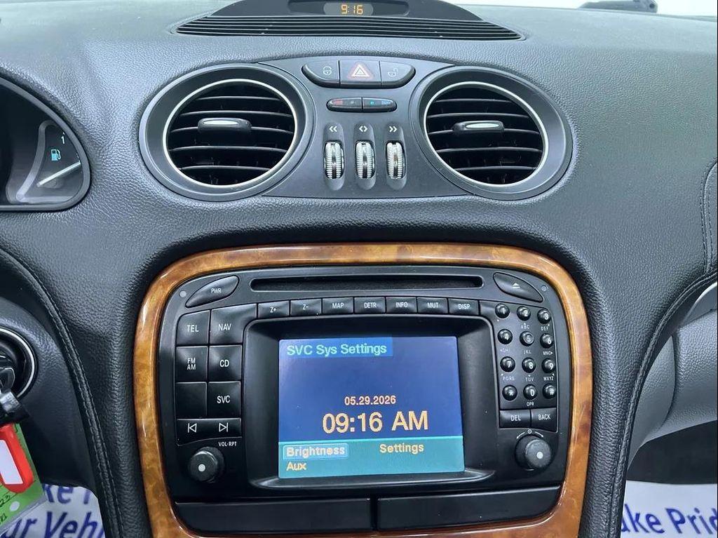 used 2003 Mercedes-Benz SL-Class car, priced at $10,988