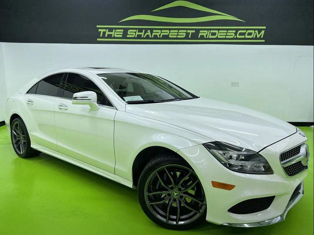 used 2015 Mercedes-Benz CLS-Class car, priced at $15,988