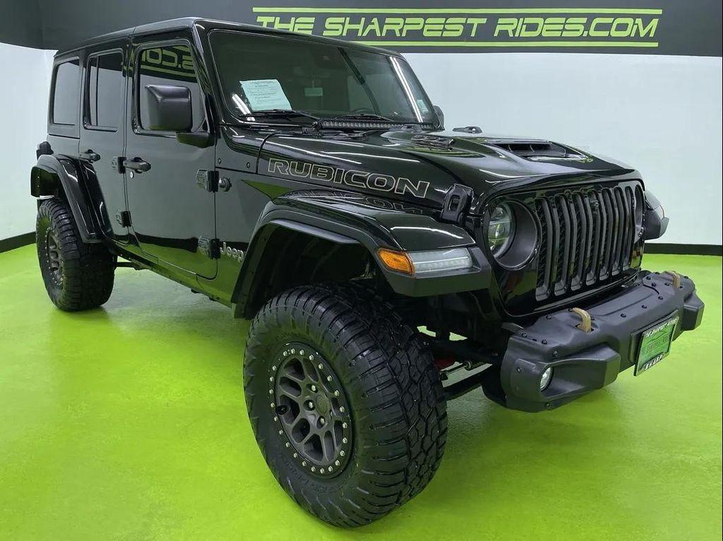 used 2022 Jeep Wrangler Unlimited car, priced at $52,988