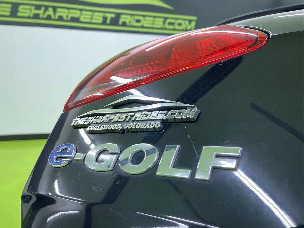 used 2015 Volkswagen e-Golf car, priced at $8,988