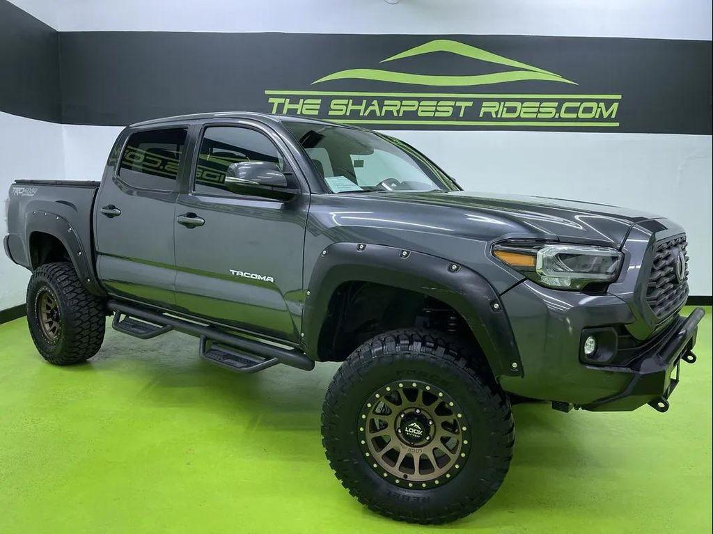 used 2021 Toyota Tacoma car, priced at $34,988