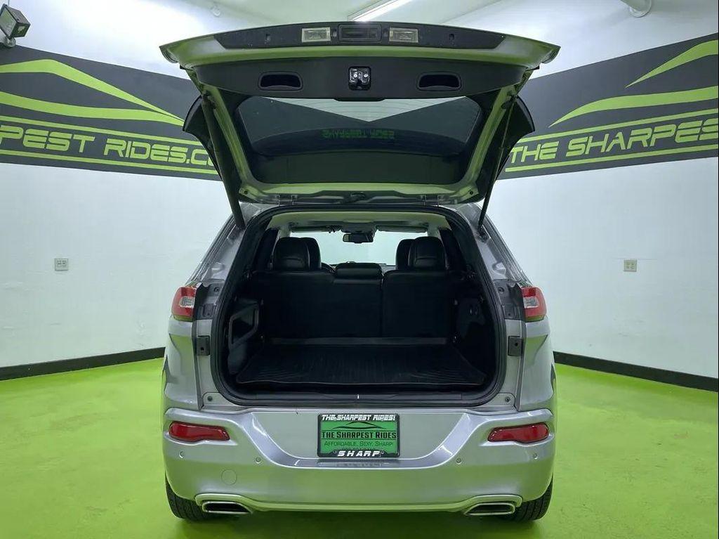 used 2017 Jeep Cherokee car, priced at $14,988