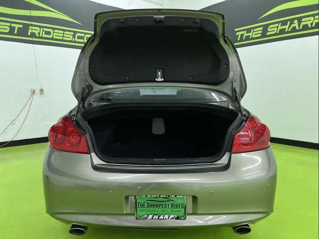 used 2011 INFINITI G37 car, priced at $8,988