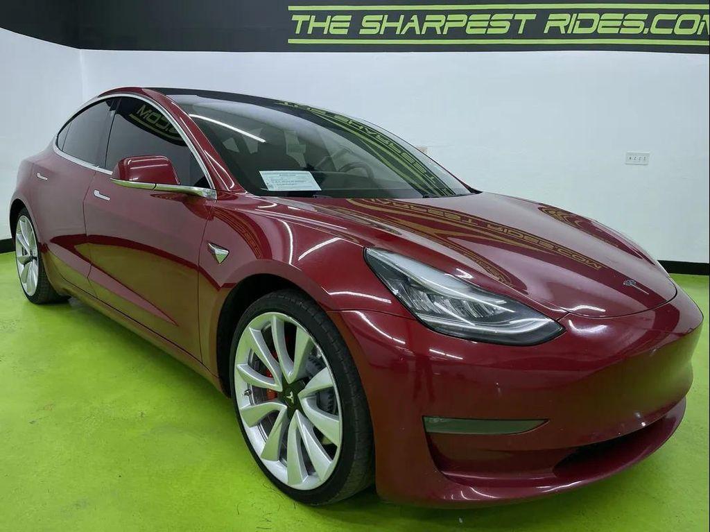 used 2019 Tesla Model 3 car, priced at $16,488