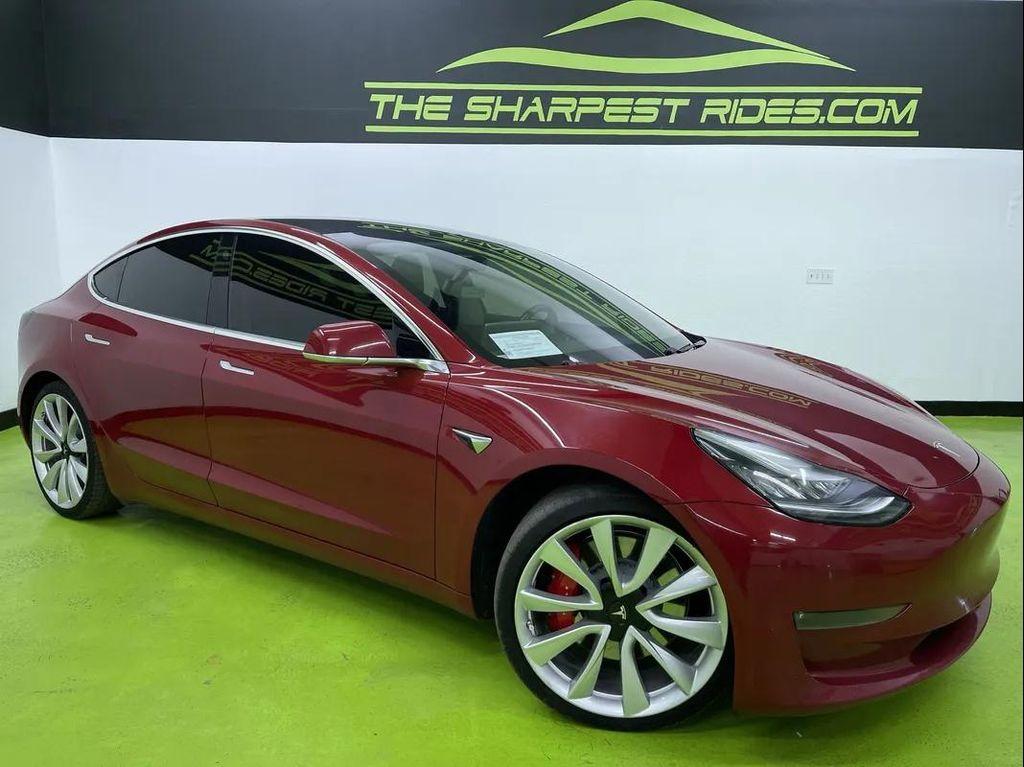 used 2019 Tesla Model 3 car, priced at $16,488
