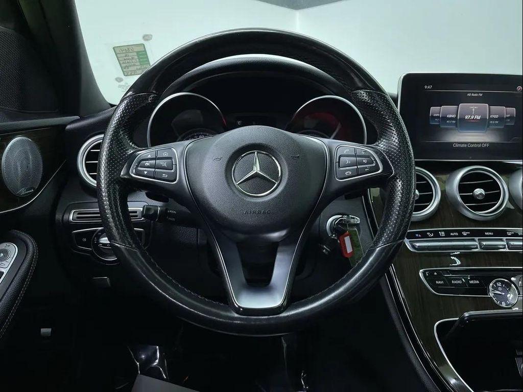 used 2018 Mercedes-Benz C-Class car, priced at $16,988