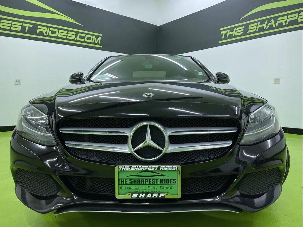used 2018 Mercedes-Benz C-Class car, priced at $16,988