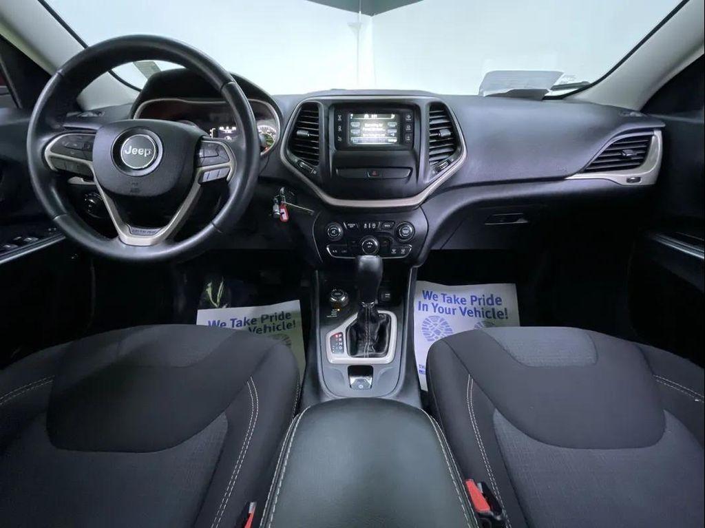 used 2015 Jeep Cherokee car, priced at $13,488