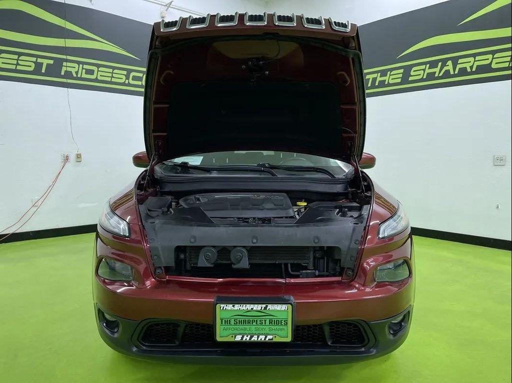 used 2015 Jeep Cherokee car, priced at $13,488