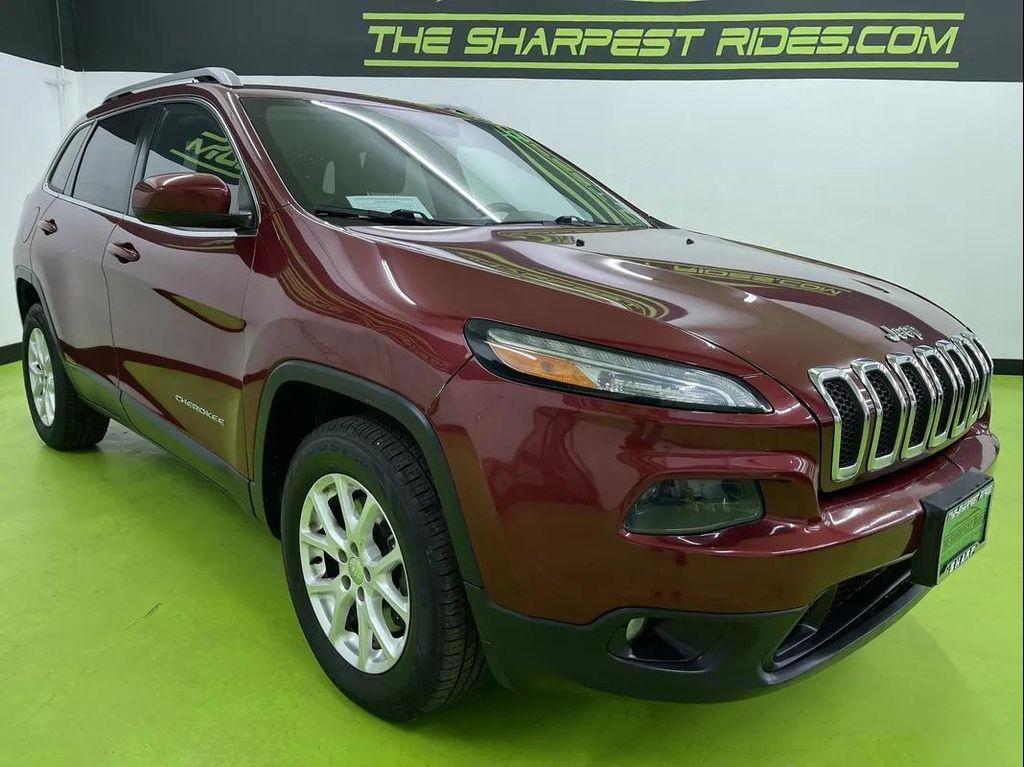 used 2015 Jeep Cherokee car, priced at $13,488