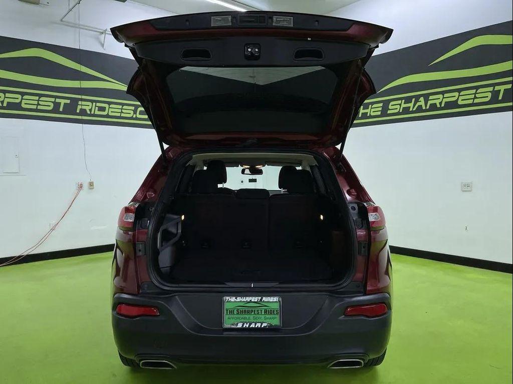 used 2015 Jeep Cherokee car, priced at $13,488