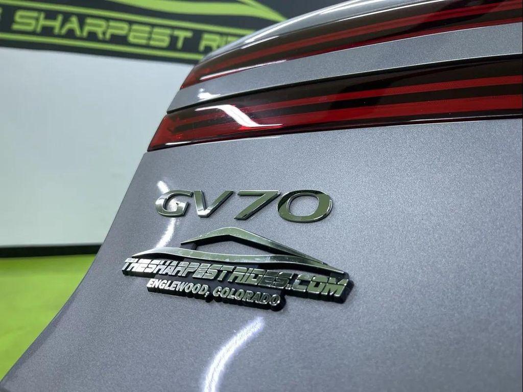 used 2022 Genesis GV70 car, priced at $34,988
