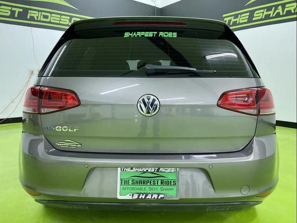 used 2015 Volkswagen e-Golf car, priced at $11,988
