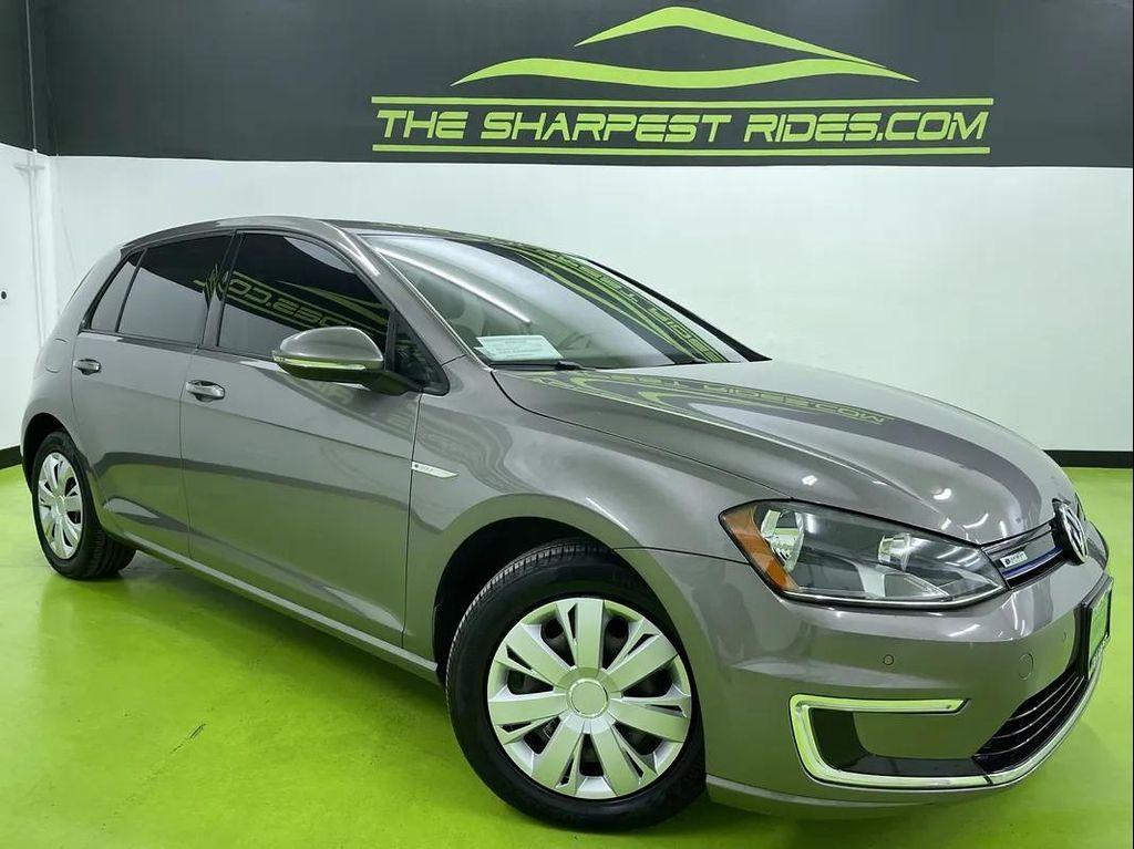 used 2015 Volkswagen e-Golf car, priced at $11,988