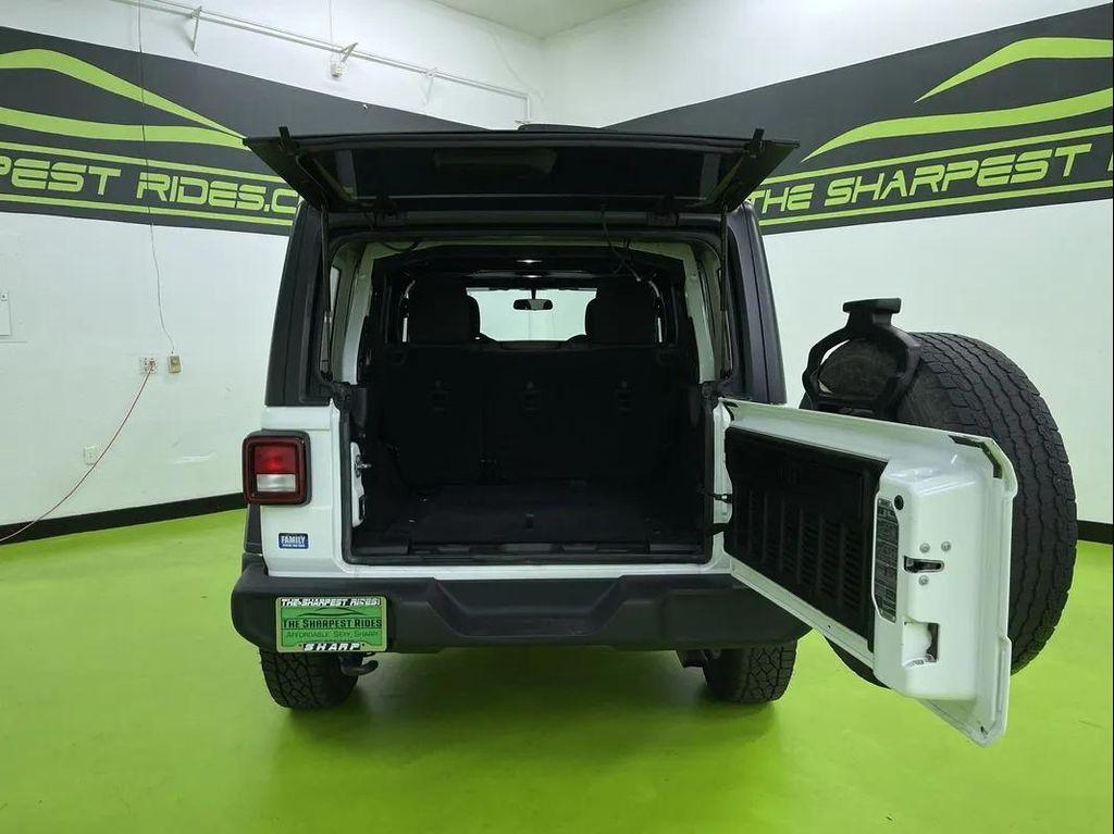 used 2018 Jeep Wrangler Unlimited car, priced at $20,988