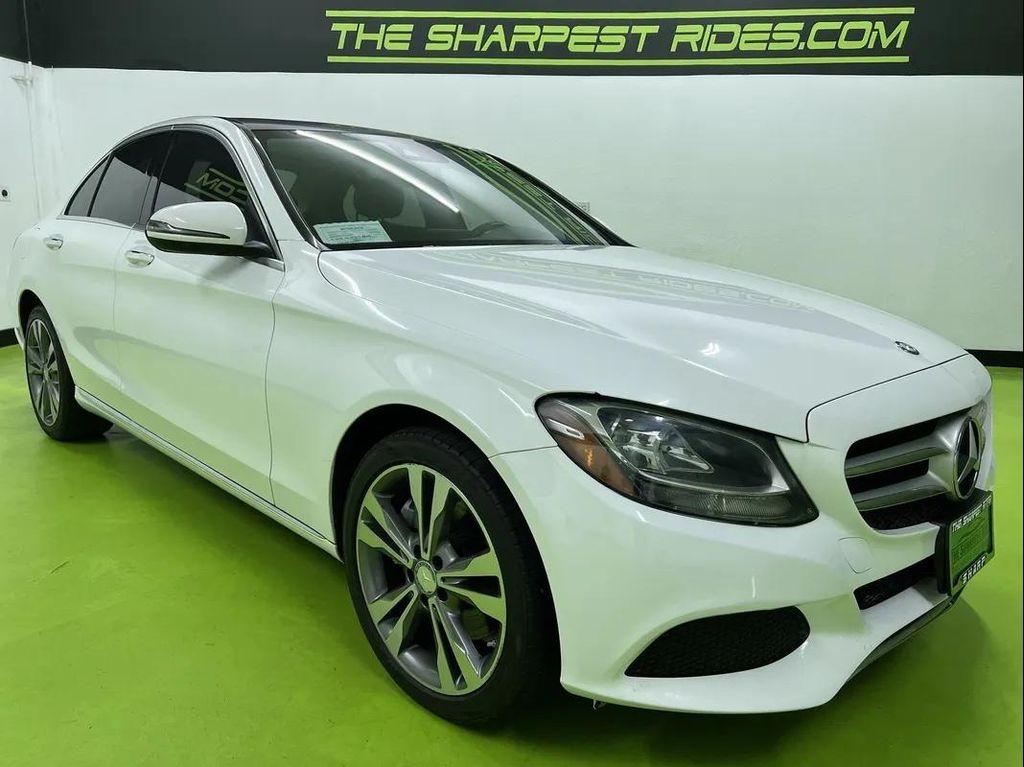 used 2016 Mercedes-Benz C-Class car, priced at $12,988