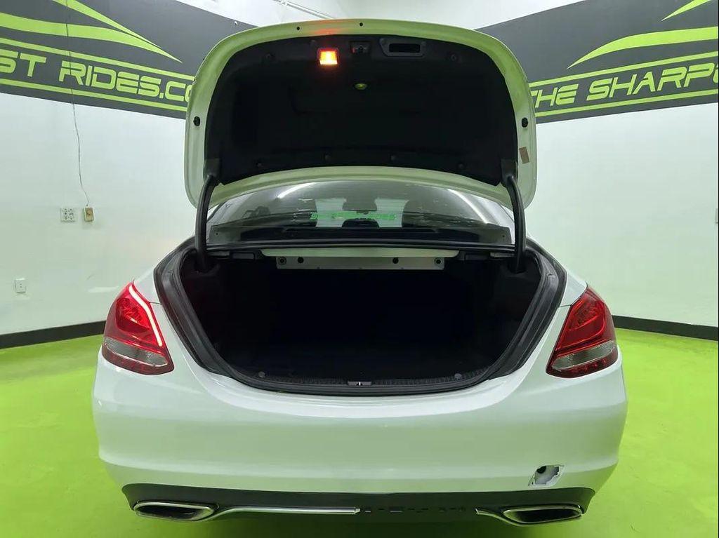 used 2016 Mercedes-Benz C-Class car, priced at $12,988