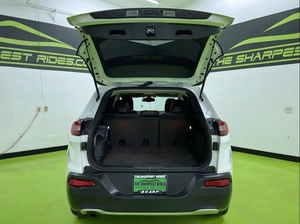 used 2017 Jeep Cherokee car, priced at $13,988