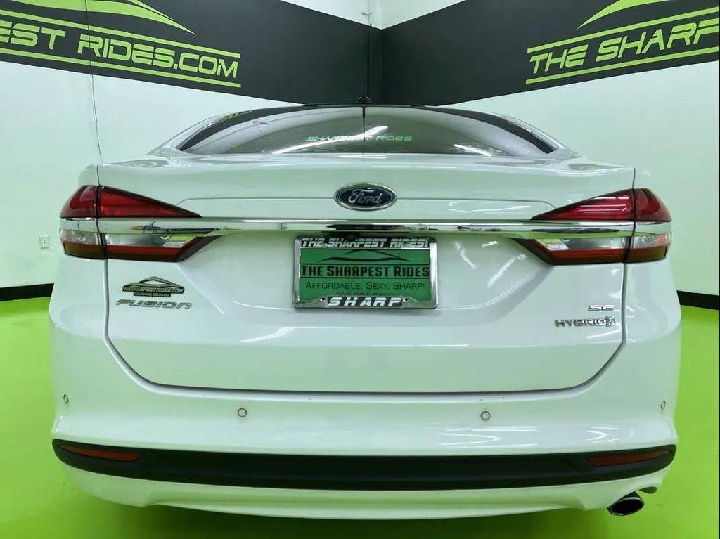 used 2018 Ford Fusion Hybrid car, priced at $10,988