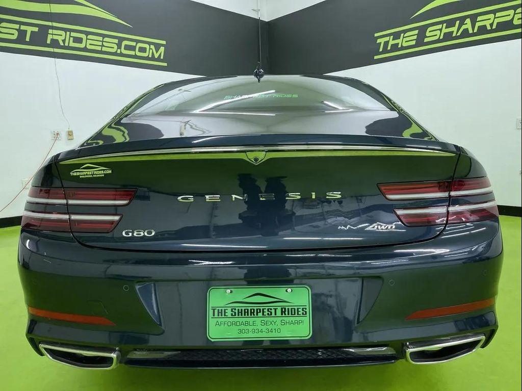 used 2023 Genesis G80 car, priced at $33,488