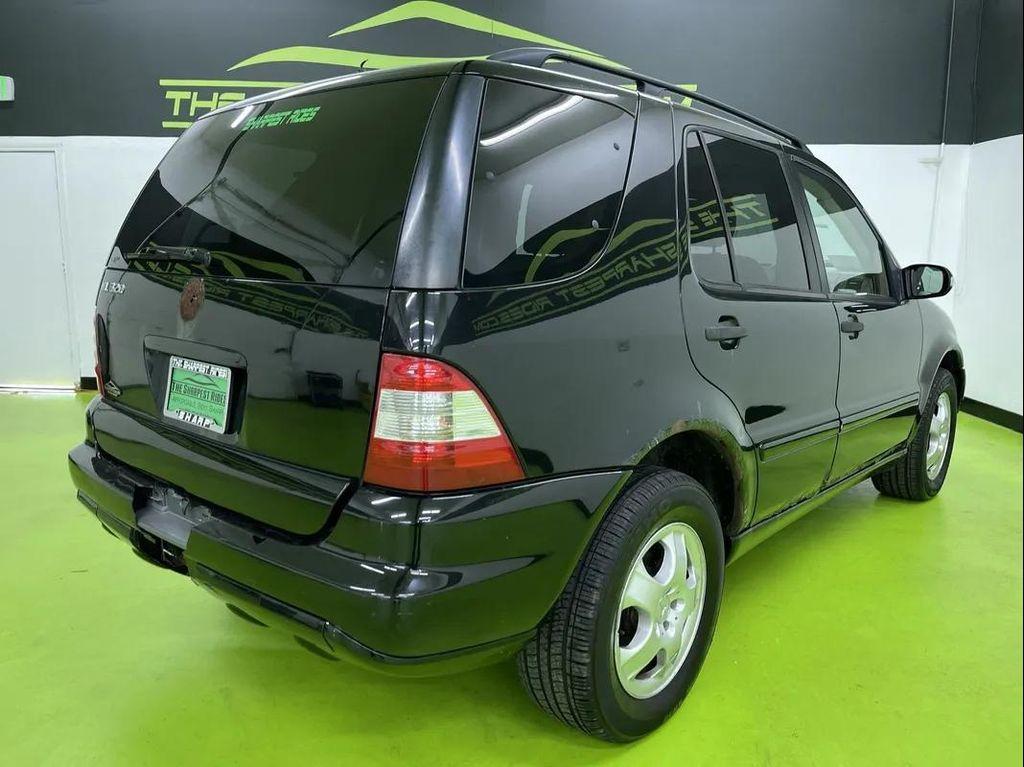 used 2002 Mercedes-Benz M-Class car, priced at $3,988